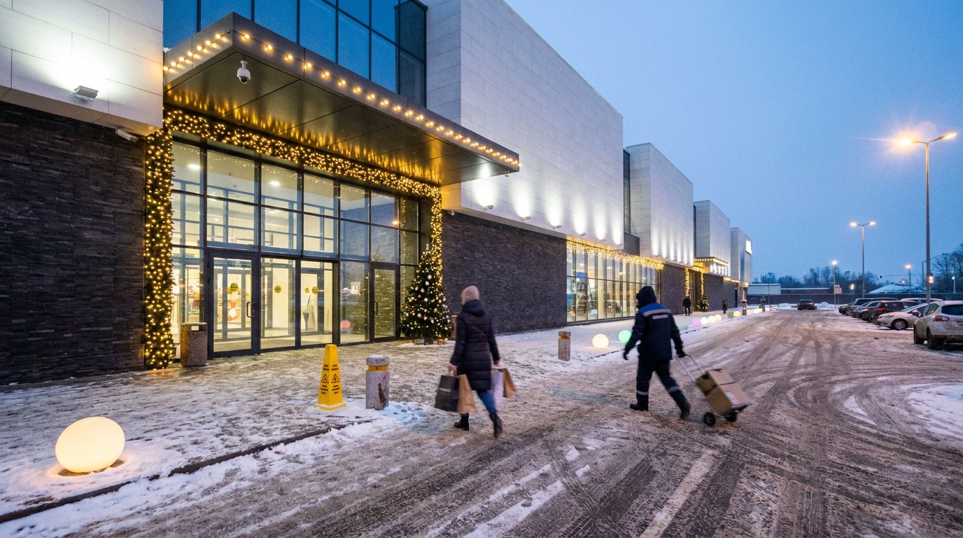 Контурная подсветка фасада без перегруза